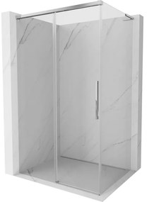 Mexen Rox, L posuvná sprchová kabína 120 x 90 cm, 8mm číre sklo, chrómový profil, 8C2L-120-090-01-00