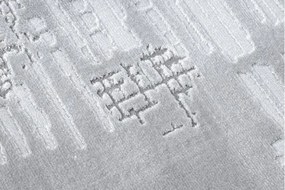 Koberec AKRYL DIZAYN 8840 jasný sivý