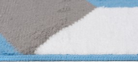 TA Koberec Q545A BLUE MAYA PP EYM Rozmer: 80x150 cm