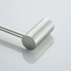 Rea Prism, kúpeľňový vešiak na uteráky 60cm, 9703, brúsená oceľ, REA-98035