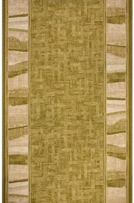 Koberce Breno Behúň LINEA 21, šíře role 100 cm, zelená