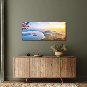 Obraz - Bledské jazero (120x50 cm)