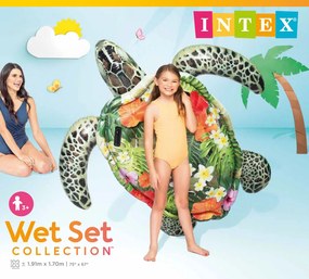 INTEX Nafukovacia morská korytnačka 191 x 170 cm