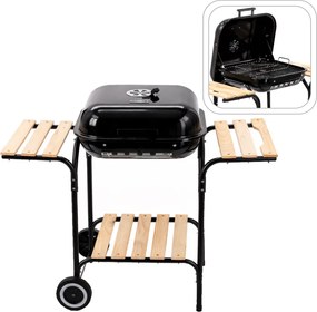 Americký gril s policami