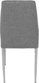 Jedálenská stolička sivá DCL-379 GREY2