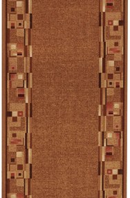 Koberce Breno Behúň BOMBAY 84, šíře role 80 cm, oranžová, viacfarebná