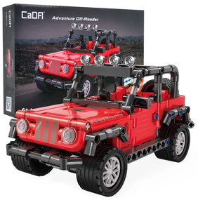 RAMIZ Stavebnica červený sťahovací off-road CaDA 317 el. C52027W