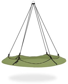 Zelená záhradná hojdačka so stojanom - Hangout Pod