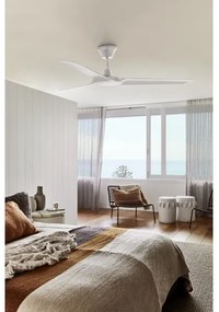 Lucci Air 21321549 - Stropný ventilátor ABYSS pr. 142 cm IP66 biela + DO