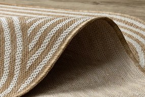 Koberec ORGANIC 1835 geometrický, krémový / naturálny