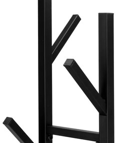 Stojanový vešiak CERES čierny