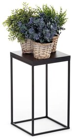 Kvetinový stojan CHARR I 40 cm čierny