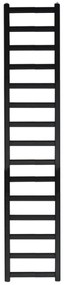 Kúpeľňový radiátor KP Drabinka 180/40 čierny