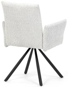 Autronic BONTEC Jedálenská stolička, krémová, látka bouclé, DCH-W1117 CRM2 Farba: Hnedá