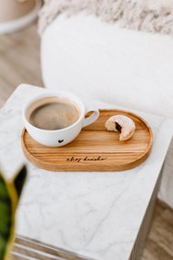 Bella Rose Porcelánový hrnek Černé srdce 300 ml