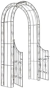 Oblúk na ruže Sima s bránkou - Bronzová