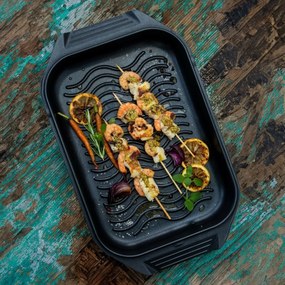 Elo 62042 Pekáč s grilovacím vekom Karree 42 x 26 cm
