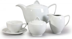 Thun čajová súprava Lea biela 12-dielná