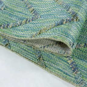 Ayyildiz koberce Kusový koberec Bahama 5152 Green – na von aj na doma - 140x200 cm