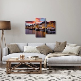 Obraz - Nyhavn, Kodaň (90x60 cm)