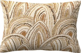 Karin - jednoduchá obliečka, 60x40cm farba produktu béžová látka zapletaná, vzorované