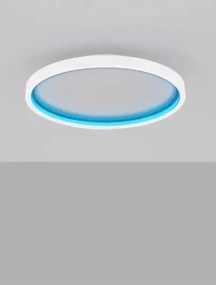 Moderné stropné svietidlo Chet RGB 39 s diaľkovým ovládaním