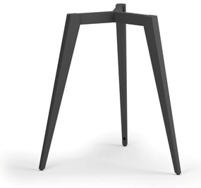 Stolová podnož VIBE, 668 x 725 mm, čierna