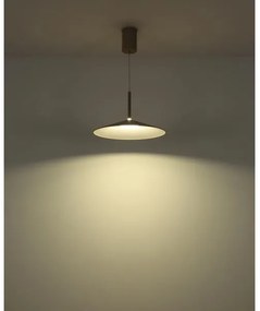 Globo 15635SA - LED luster na lanku LAMPONE LED/18W/230V 4000K krémová
