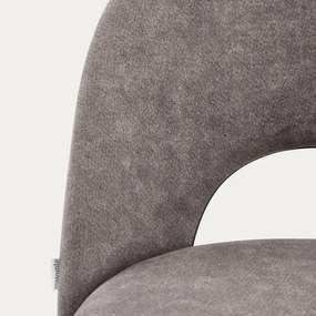 Jedálenská stolička TRIVIO sivá 767357