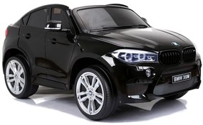 LEAN CARS ELEKTRICKÉ AUTÍČKO BMW X6M - LAKOVANÉ - ČIERNE - 2x120W - 12V10Ah - 2021