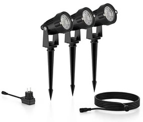 Philips - SADA 3x LED Vonkajšie bodové svietidlo CASPER LED/1,5W/24/230V IP44