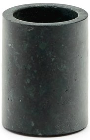 Tmavozelený mramorový téglik na zubné kefky Elenei – Kave Home