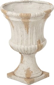 Béžový antik kvetináč Antiqou French - Ø 40*56 cm