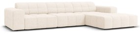 Krémová rohová pohovka (pravý roh) Chicago – Cosmopolitan Design
