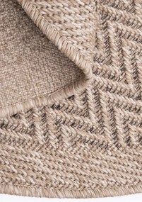 Koberec PATIO INT 5007/170 naturálny kruh