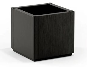 STEFANPLAST Kvetináč ETHICA obdĺžnikový, tmavo šedý