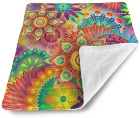 Sablio Deka pre bábätko Farebné obrazce - 90x120 cm