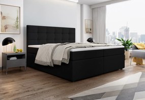 Čalúnená posteľ boxspring SALMA + vrchný matrac - inari 22 / 180x200