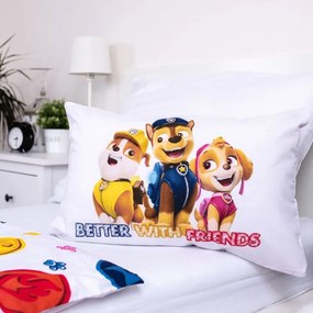 Obliečky do postieľky Paw Patrol PP498 baby, 100x135 / 40x60 cm