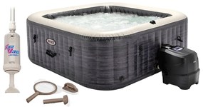 Marimex | Vírivý bazén Pure Spa Greystone Deluxe Bubble Spa 4 NP + výhodný set príslušenstva | 19900148