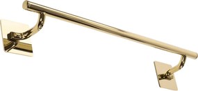Tutumi Rea, kúpeľňový držiak na uteráky 45cm, na nalepenie na 3M páske, 322194, zlatá lesklá, REA-77055