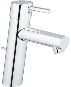 GROHE Concetto páková umývadlová batéria s odtokovou súpravou s tiahlom, výška výtoku 99 mm, chróm, 23450001