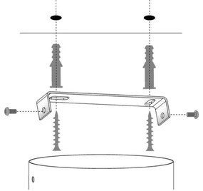 Luster na lanku SOLARIS 1xE27/60W/230V čierna/medená
