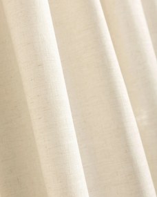 Záves na riasiacej páske farba produktu krémová látka zapletaná