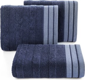 BAVLNENÝ UTERÁK PATI SADA 6KS 30X50 CM TMAVOMODRÁ