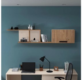 Nástenná polica NEWRA 35x150 cm borovica atlantic