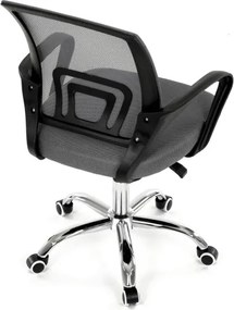 Detská otočná stolička sivá KA-L103 GREY