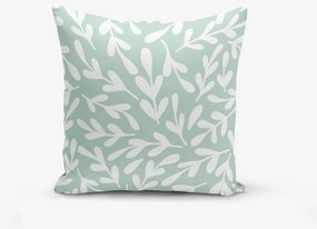 Obliečka na vankúš s prímesou bavlny Minimalist Cushion Covers Mind, 45 × 45 cm