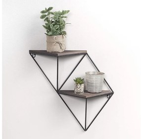 Nástenná polica 30x33 cm smrek