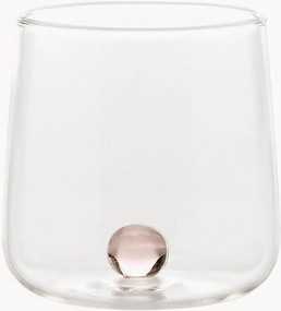 Poháre z fúkaného skla Bilia, 6 ks